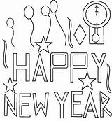 Coloring Pages Printable Year Years Happy Kids Print Color Getcolorings sketch template
