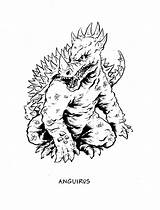 Anguirus Favourites Add sketch template