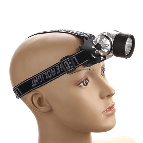 led adjustable head lamp  pivoting light head  flashlight mount