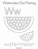 Watermelon Twistynoodle Noodle Cursive Twisty sketch template