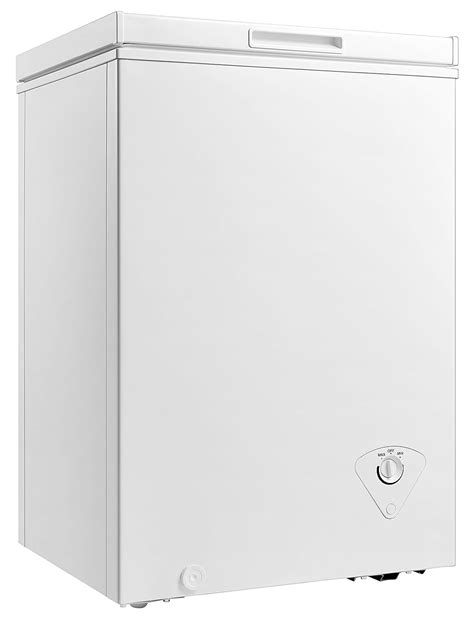 Midea Whs 129c1 Single Door Chest Freezer 3 5 Cubic Feet White