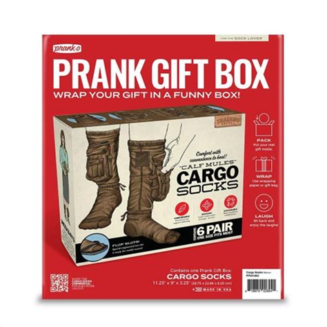 Buy Prank O Prank T Box Cargo Socks Online Sanity