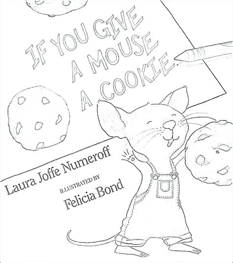 printable   give  mouse  cookie printables printable word