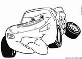 Coloring Pages Mcqueen Lightning Print sketch template