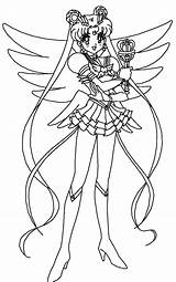 Coloring Serenity Pages Princess Usagi Sailor Moon Getdrawings Tsukino Lemon sketch template