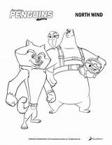 Madagascar Coloring Pages Penguins Sheets Activity Printable Penguin Activities Julien King North Giveaway Pole Dvd Color Print Dreamworks Enter Sure sketch template