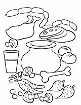 Soup Stone Coloring Pages sketch template