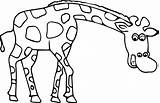 Giraffe Coloring Pages Kids Printable Print Wecoloringpage Drawing Colouring Head Animals Color Clipartmag Getdrawings Getcolorings Exclusive Line Entitlementtrap sketch template