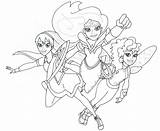 Coloring Pages Thundermans Printable Heroes Dc Getcolorings Color sketch template