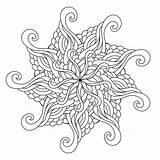 Zentangle Zendoodle sketch template