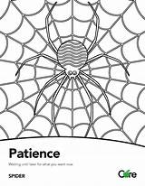 Coloring Patience Virtue sketch template