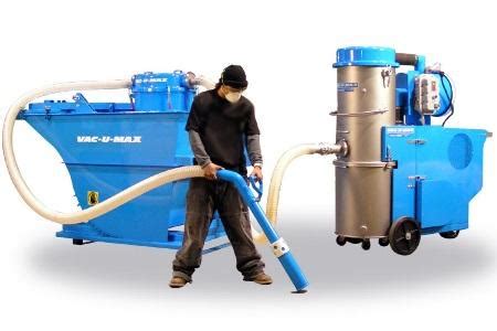 vac  max  exhibit industrial vacuum cleaning equipment systems  high volume powder dust