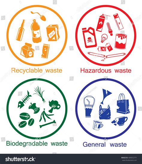 biodegradable waste images stock  vectors shutterstock