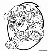 Patrouille Ruben Pups Rubble Bulldog Pat Gratuit Coloriages Dessins sketch template