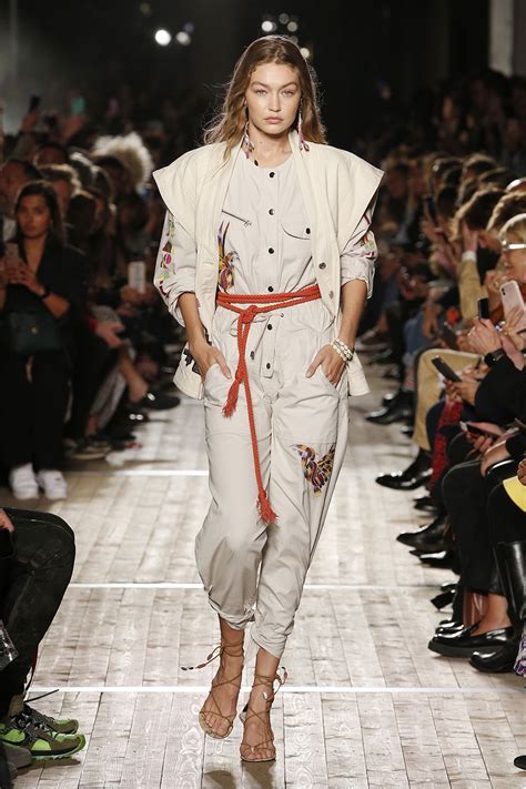 isabel marant s spring 2020 collection was all about boho tropical