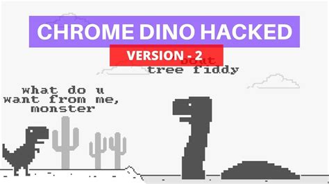 chrome dinosaur game hacked version    bigger  highest
