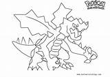 Coloring Pokemon Pages Druddigon Printable Kids sketch template