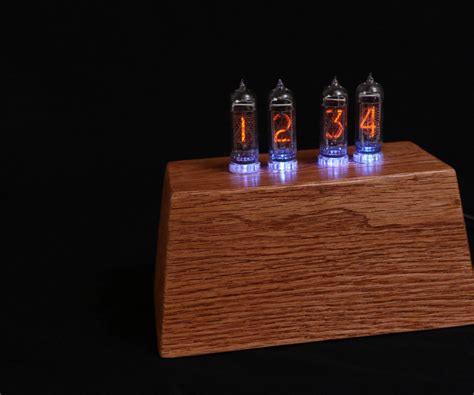 nixie tube clock w arduino mega 5 steps with pictures