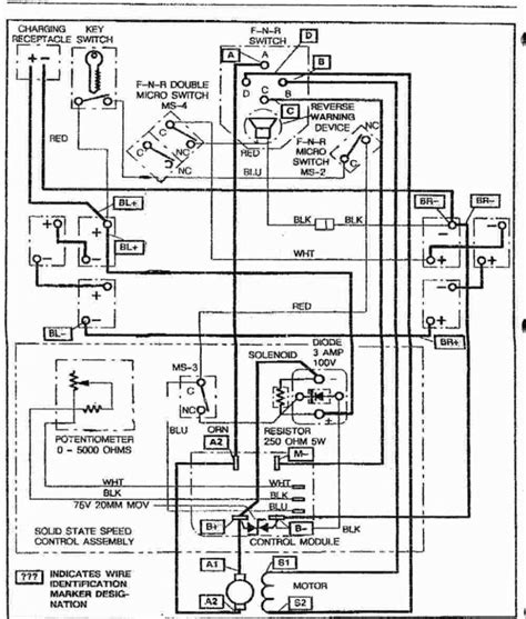 ezgo switch wiring diagram