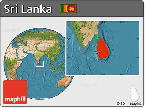 satellite location map  sri lanka