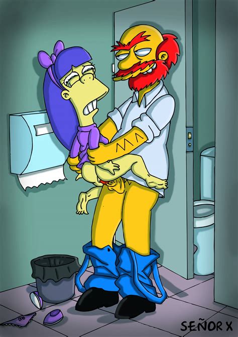 pic1004860 groundskeeper willie sherri the simpsons señ or x simpsons porn