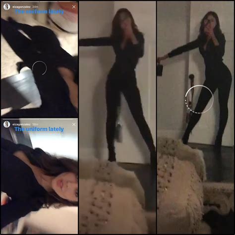 Eiza Gonzalez Wears Black Clothing In Instagram Photos