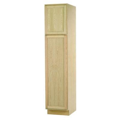 xx  pantry cabinet  unfinished oak ucohd  home depot