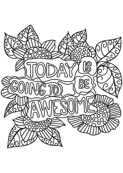 adult coloring pages quotes home family style  art ideas