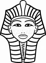Tut Pharaoh Sarcophagus Clipartmag Childrencoloring Clipart sketch template