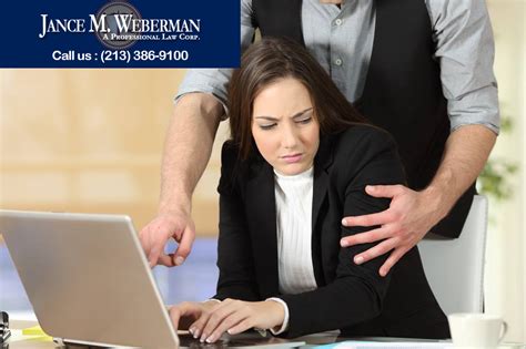 get the help you need from a sexual harassment lawyerjance weberman