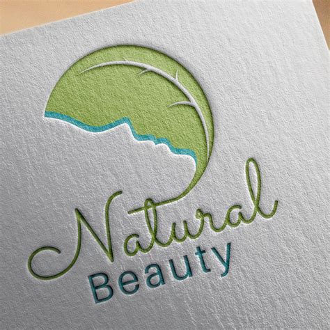 natural beauty logo design behance