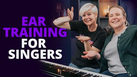 Vocal Lesson Ear Training For Singers Sing A Long Practice Youtube