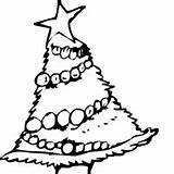 Decorated Tree Christmas Large Surfnetkids Coloring sketch template