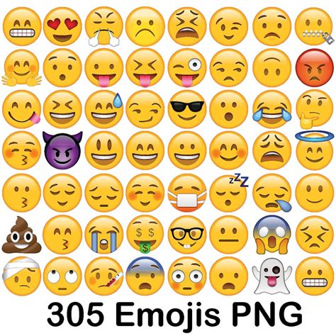 png nur emoji clipart emoji smileys smiley vektor emojis etsy