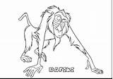 Coloring Lion Pages King Rasta Scar Mufasa Introducing Drawing Getcolorings Getdrawings Printable sketch template