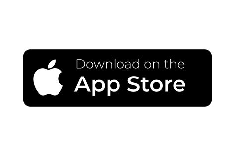 boton de descarga de la aplicacion tienda de aplicaciones de apple  vector en vecteezy