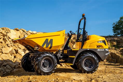 mecalac unveils major evolutions   mdx site dumper range cea construction equipment