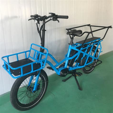 bafang vw mid drive dual battery cargo electric bike buy cargo  bikedual battery