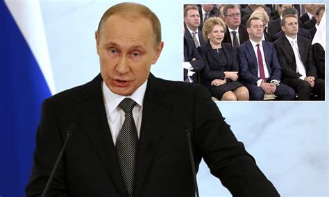 vladmir putin compares the west with adolf hitler as prime minister sleeps during speech daily