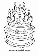 Geburtstagstorte Ausmalen Ausmalbild Geburtstagskuchen Torten Kuchen Einladung Geburtstagsbild Zeichnen Druckvorlage Zeigen Geburtstagstorten Geburtstagsbilder Cupcake 1ausmalbilder sketch template