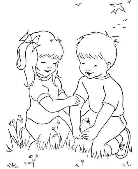 coloring pages children playing   coloring pages children playing png images