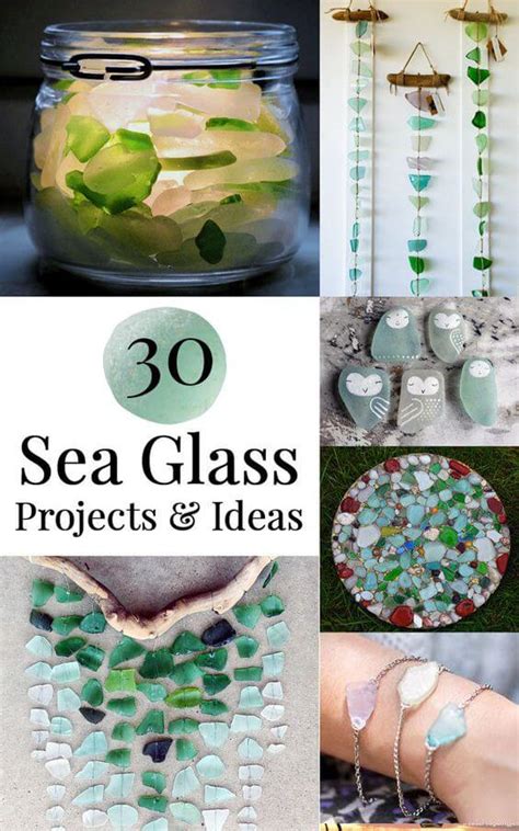 30 Sea Glass Ideas And Projects Garden Living And Making