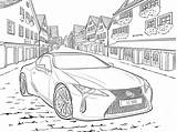 Lexus Hey Carscoops sketch template