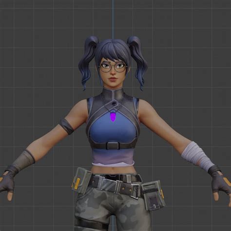 fortnite crystal 3d model by geumy