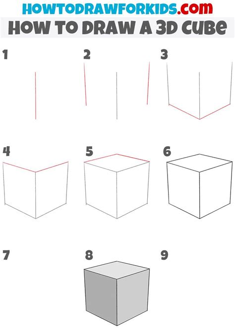 draw   cube basic drawing draw drawing tutorial