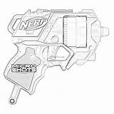 Nerf Dart Fortnite Blasters sketch template