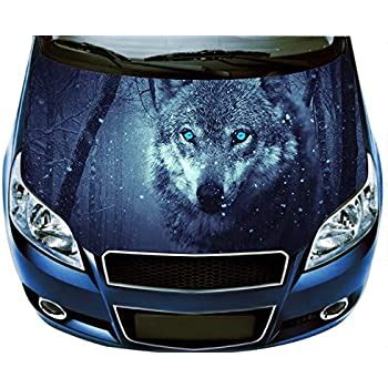 amazoncom  style decals vehicle auto car decor vinyl decal art sticker walking wolf animal