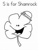 Shamrock Coloring Getdrawings Color Printable Pages sketch template