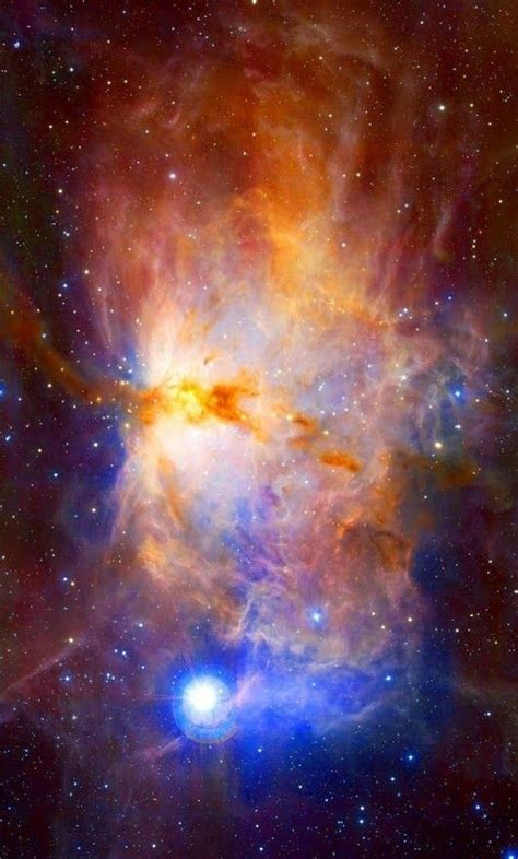 Ngc 2024 ~ Flame Nebula ~ Is An Emission Nebula Distance To Earth