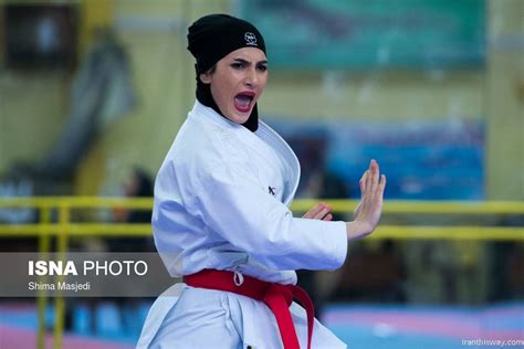 photo iranian women karate championship iran this way